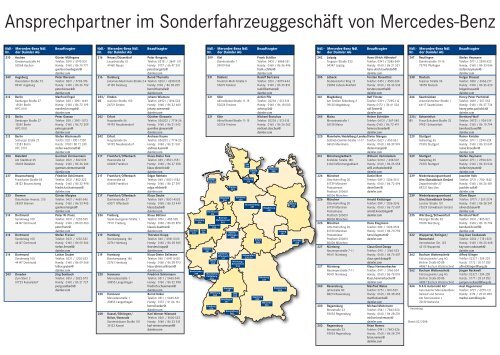 Ansprechpartner Im Sonderfahrzeuggeschaft Von Mercedes Benz
