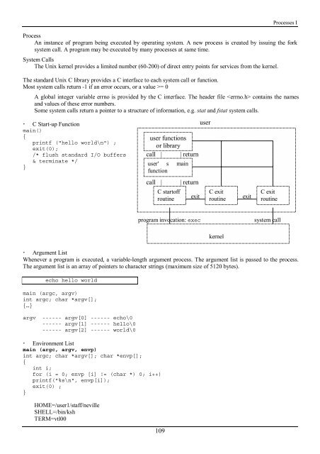 Working with the Unix OS