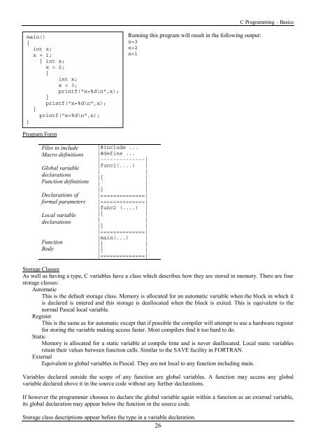 Working with the Unix OS