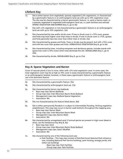 Vegetation Classification and Mapping Project Report - USGS