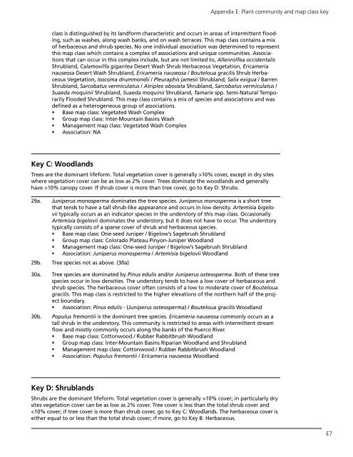 Vegetation Classification and Mapping Project Report - USGS