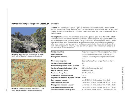 Vegetation Classification and Mapping Project Report - USGS