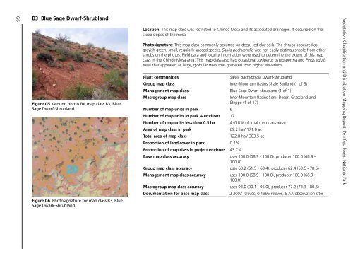 Vegetation Classification and Mapping Project Report - USGS