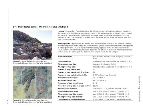 Vegetation Classification and Mapping Project Report - USGS