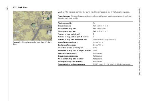 Vegetation Classification and Mapping Project Report - USGS