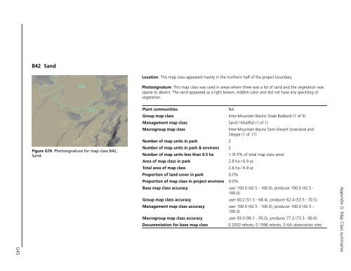 Vegetation Classification and Mapping Project Report - USGS