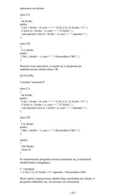 Programowanie w C++ Borland Builder - WyÅ¼sza SzkoÅa Informatyki ...