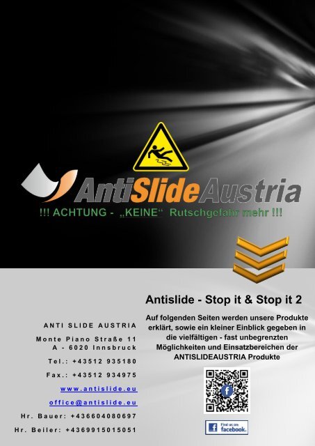 Antislide - Stop it & Stop it 2