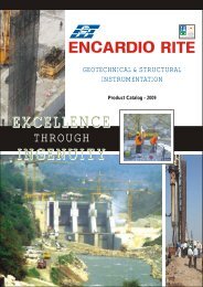 Product Catalog - 2009 - Encardio Rite