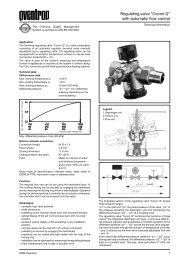 Differential Pressure Regulator A A A Hydromat Dpa A Aœ Dn 15 To Oventrop