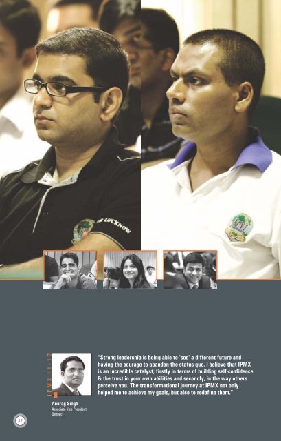 IPMX Placement Brochure - Indian Institute of Management, Lucknow