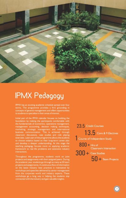 IPMX Placement Brochure - Indian Institute of Management, Lucknow