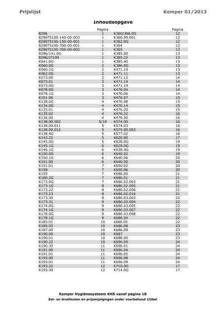 Prijslijst Kemper februari 2012.xlsx - catalogus-beheer.nl