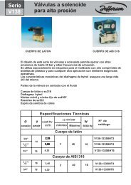 VÃ¡lvulas Solenoide Jefferson Alta presiÃ³n - Transitflow.com.ar