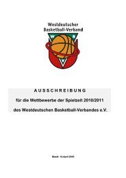 Ausschreibung 2010/2011 - Wbv