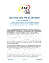 Introducing the AAF Edit Protocol - Advanced Media Workflow ...