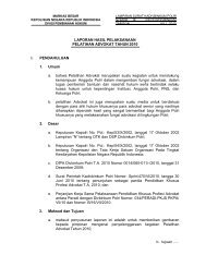 Laporan Pelaksanaan Kegiatan Divisi Ppid Polri