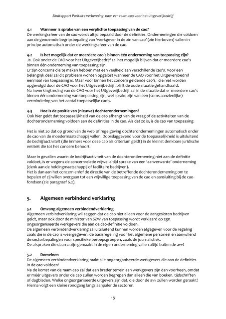 eindrapport van de studiecommissie - Het Uitgeverijbedrijf