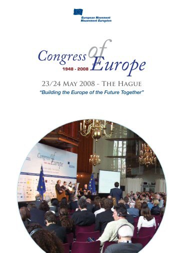 CongrÃ¨s de l'Europe 1948-2008