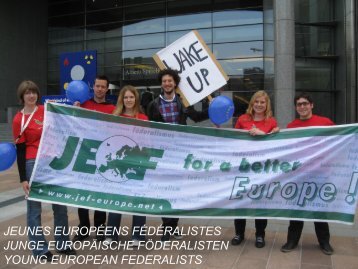 jeunes europÃ©ens fÃ©dÃ©ralistes junge europÃ¤ische fÃ¶deralisten ...