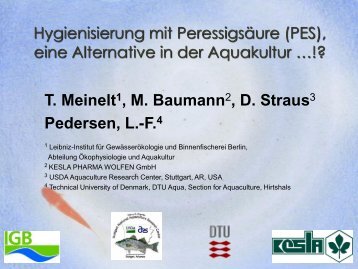 Vortrag Meinelt - Aquaculture Competence Center