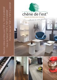 Parquet chêne scié TOP 4 - Chenedelest