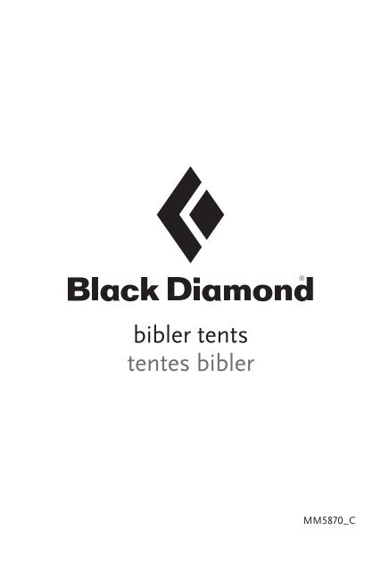 bibler tents tentes bibler - Black Diamond