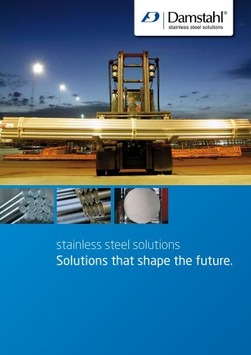 stainless steel solutions Solutions that shape the future. - Damstahl