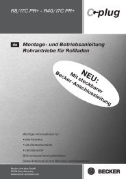 R40/17C PR+.pdf - Becker-Antriebe - Home