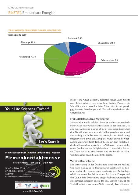 vertrieb - Staufenbiel Karrieremagazin