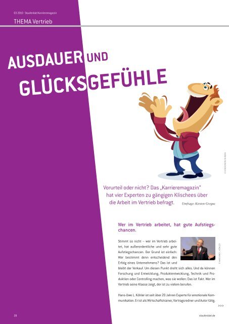 vertrieb - Staufenbiel Karrieremagazin