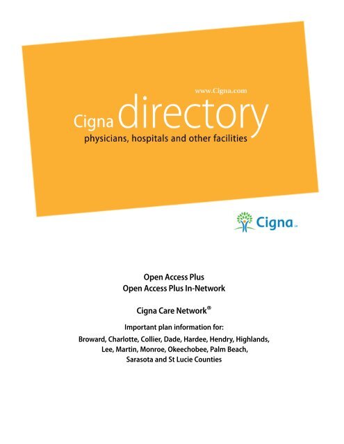 CCN OAP front cover - CHG Healthcare Services