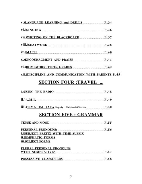 Marshallese Language Training Manual - Linguistics