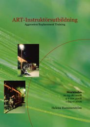 ART-Instruktörsutbildning - Allt om ART