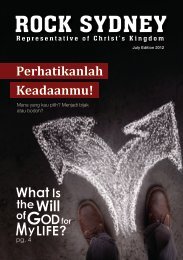 Perhatikanlah Keadaanmu! - ROCK Sydney Indonesian Church