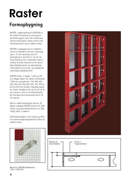 RASTER brochure - PASCHAL-Danmark A/S