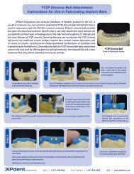 YTZP Zirconia Ball Attachment - XPdent.com