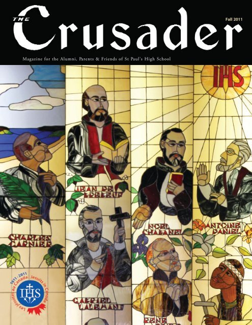 The Crusader - Fall 2011 September 20, 2011 - St Paul's High School