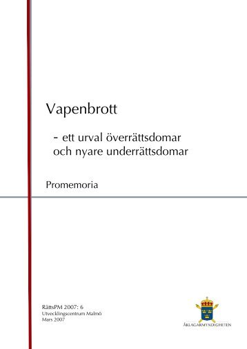 2007-06 Vapenbrott urval domar.pdf