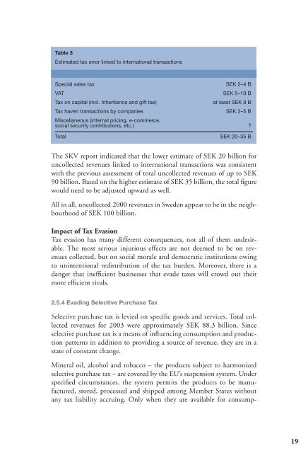 Economic crime report 2004 - Ekobrottsmyndigheten