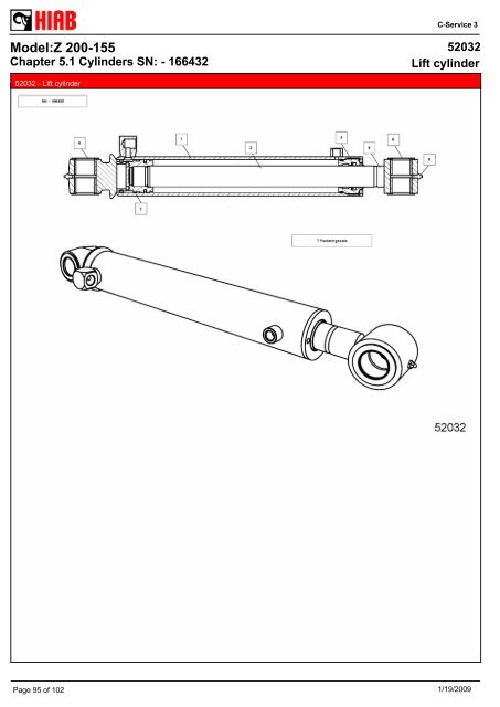 SPARE-PARTS BOOK Z 200-155 Model: - Hiab AS