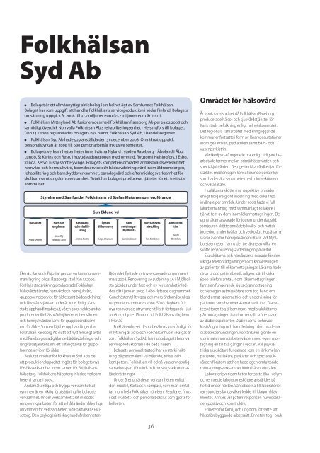 vÃ¥r verksamhet 2008 - FolkhÃ¤lsan