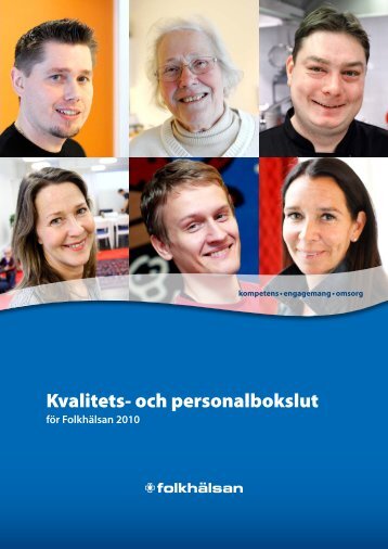 Kvalitets- och personalbokslut - FolkhÃ¤lsan