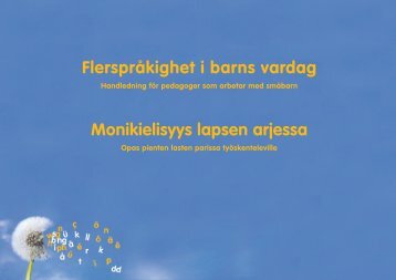 FlersprÃ¥kighet i barns vardag Monikielisyys lapsen ... - FolkhÃ¤lsan