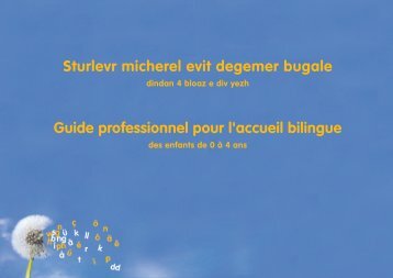 Sturlevr micherel evit degemer bugale Guide ... - Fryske Akademy