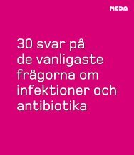 30 frÃ¥gor och svar om infektioner och antibiotika ... - Infektionsguiden