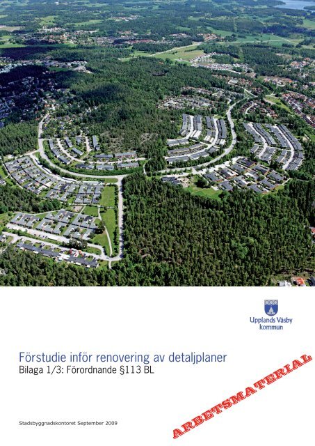 Bilaga 1 FÃ¶rordnande.pdf - Upplands VÃ¤sby kommun