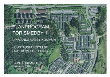 Program Smedby 1.pdf - Upplands VÃ¤sby kommun