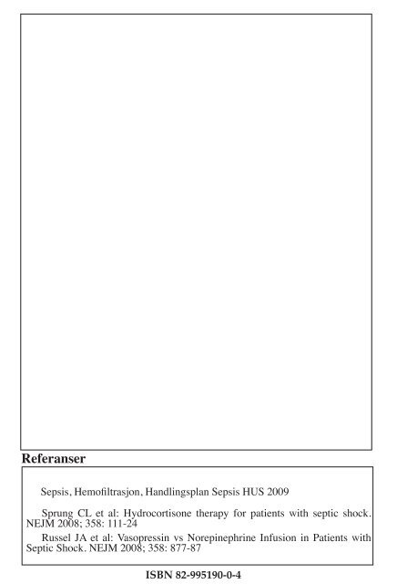 Intensivmedisin - Metodebok for Intensivmedisinsk ... - Helsebiblioteket