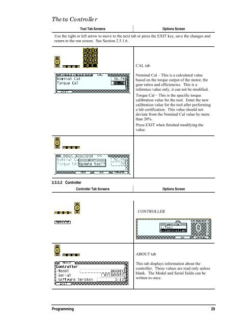 Theta Controller User Manual